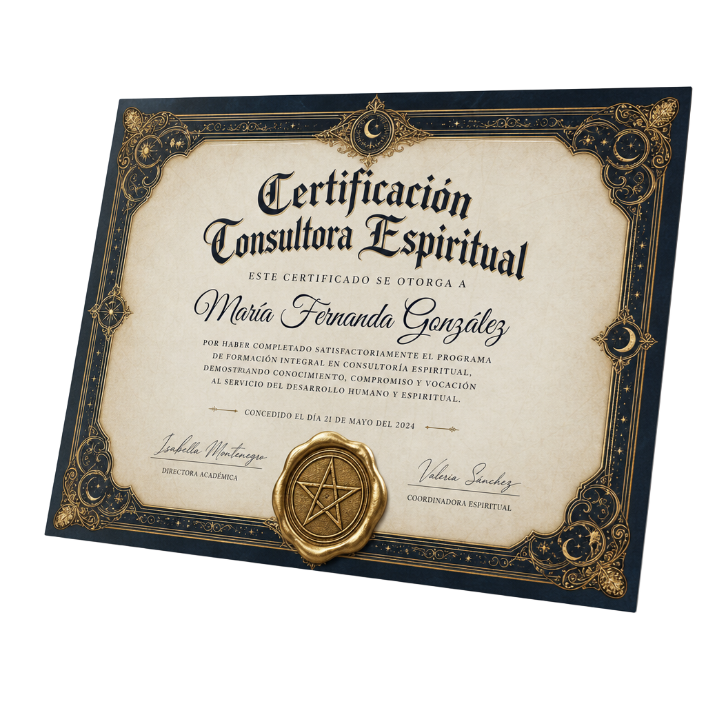 Bono 1 — Certificación Consultora Espiritual